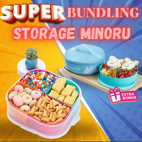 Citra Prima Makmur - CPM SUPER BUNDLING STORAGE MINORU KOTAK BEKAL