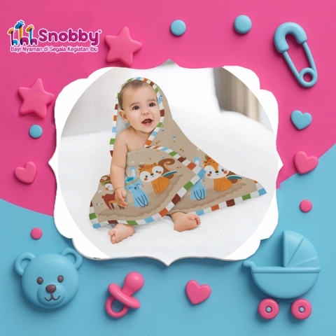 SNOBBY BABY - Handuk Mandi Bayi Anak Microfiber