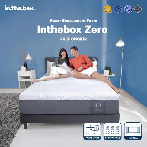 INTHEBOX Zero Kasur Spring Bed - GRATIS Bantal F388ZR-PS2P-160NTR