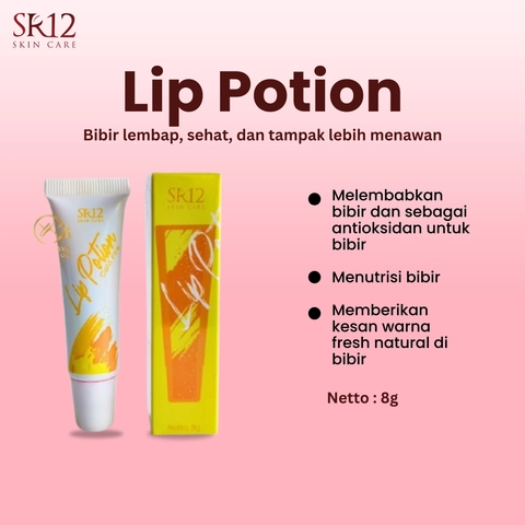 SR12 Lip Potion Cold Fire Memberi Warna Dan Melembabkan bibir