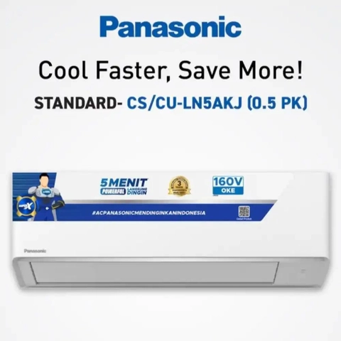 Mumtazqu Store - Panasonic CS/CU-LN5AKJ AC Standard Low Voltage 0 5 PK
