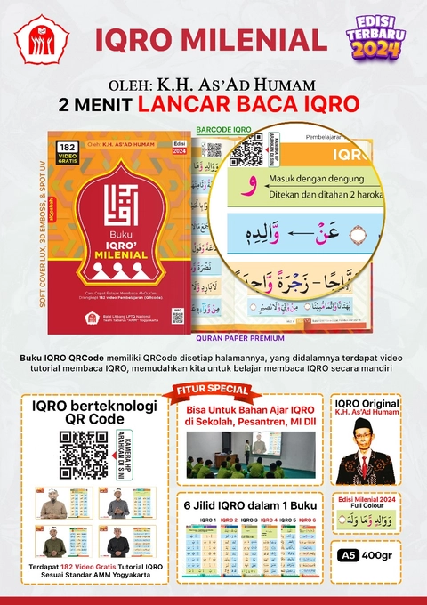 Al Qosbah Iqro QRcode