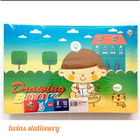 TWINS STATIONERY - Buku gambar Dodo A4 - 8 Lembar