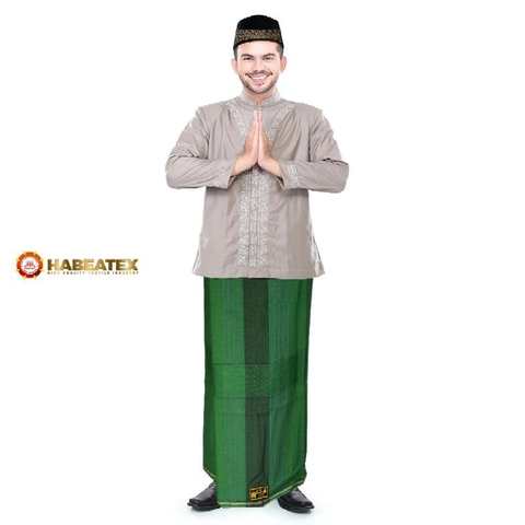 Sarung Tenun HBA - Sarung Tenun HBA Classic Hijau