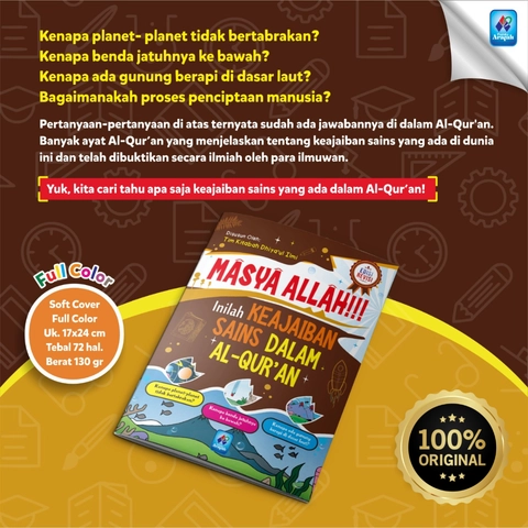 Pustaka Arafah - Buku Anak Keajaiban Sains dalam Al Qur'an
