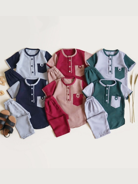 [PO] Neira - Setelan Koko Anak Persia Baju Muslim Anak Laki-laki (2-9th)