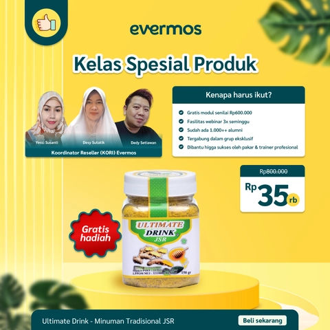 Ultimate Drink - Kelas Spesial Produk - Minuman Tradisional JSR