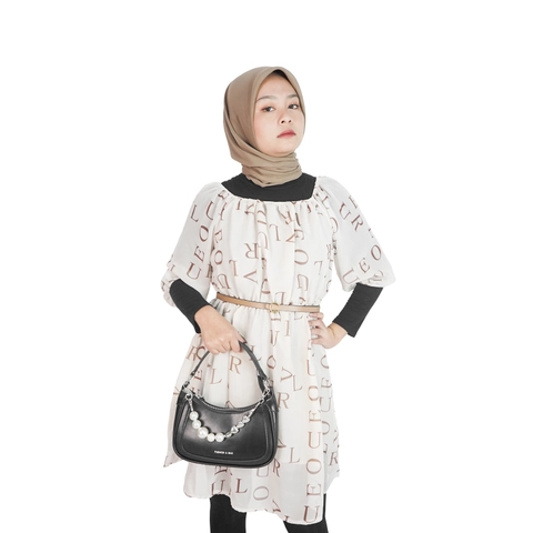 Nasuya - Cassia Dress - Dress Wanita Cantik 2023 Dress Pesta Terbaru Dress Cream Dress Modern