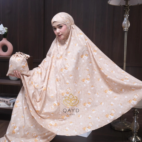 qaydstoreid - Beli 1 gratis 1 mukena sabrina renda polos katun premium