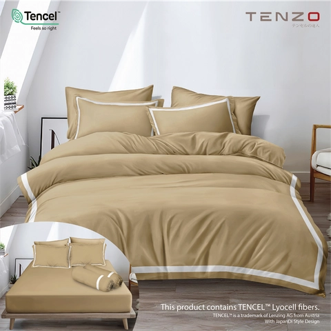 LADY ROSE OFFICIAL - Tenzo - Bed Cover Tencel Set Natural