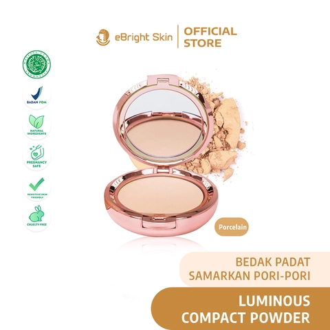 eBright Skin - Luminous Compact Powder - Bedak Padat Samarkan Pori-pori