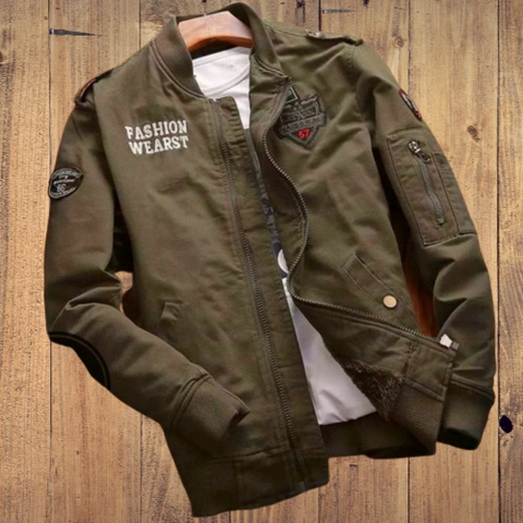 Bursanekashop - ARAGON BOMBER / Jacket Bomber Pilot / Jaket Pria Masakini