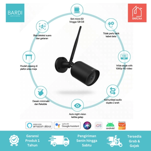 BARDI AKS MALANG - CCTV BARDI IP Camera Outdoor Static