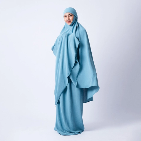 Syaila Tosca - Mukena Airflow CEY Crinkle Tanpa Disetrika & Tidak Menerawang
