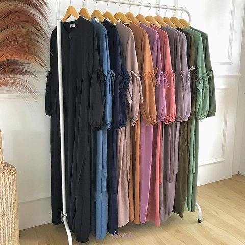 Kalisha Official - Larisa Dress Remaja Rempel Polos