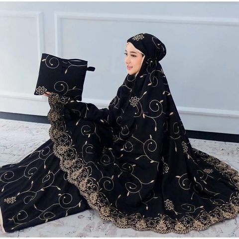 BELI 1 GRATIS 1/Mukena Dewasa/Mukena Gracella/Mukena Bordir/Mukena Katun