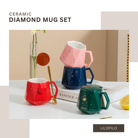 Lilopilo - Ceramic Mug Set Hampers Mug Keramik