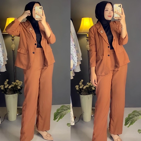 MAMY Gallery - Baju Setelan Blazer Miranda One Set Office Look Style