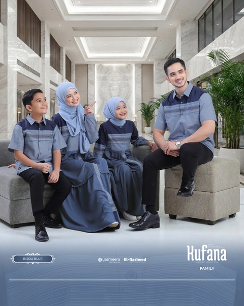 Yasmeera Official - SARIMBIT 2026 KUFANA SERIES WARNA MIJOU BLUE