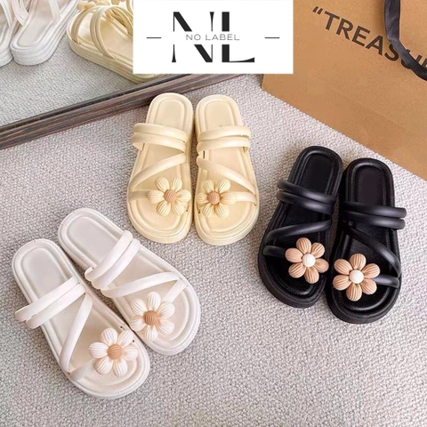 NO LABEL - Sandal Wanita Jelly Eva Sunflower (NL 24)