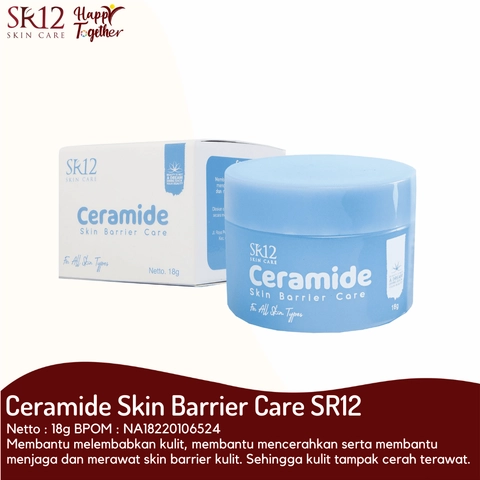 SR12 Ceramide Gel Pelembab Untuk Memperbaiki Skin Barrier Dan Mengatasi Jerawat