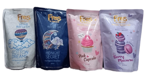 Kayfa Shop - Fres and Natural Bodywash 400 ml - sabun cair