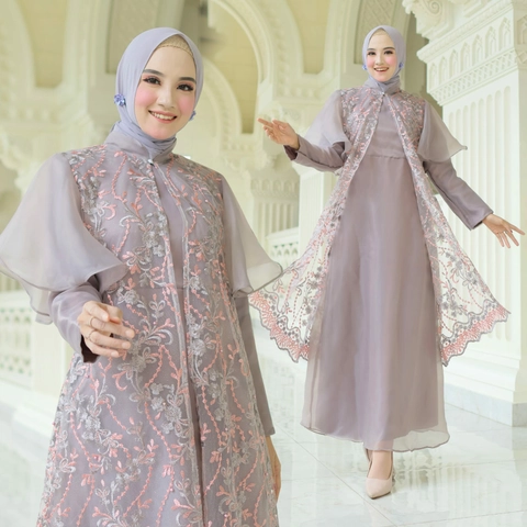astro - maxi cardi wanita gweniamsa realpict