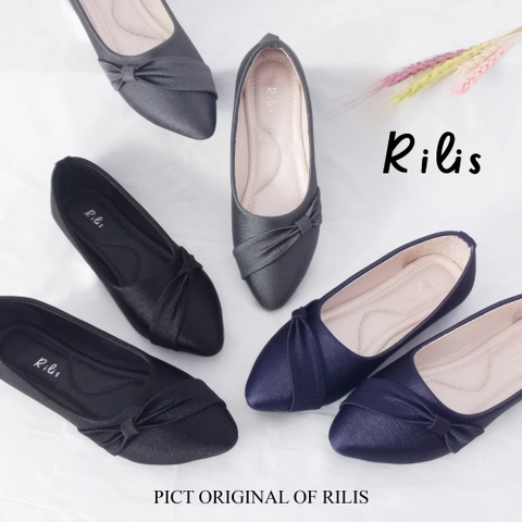 Rilis - Sepatu Wanita Kiara Flat Shoes Banana Premium (Rilis 29)