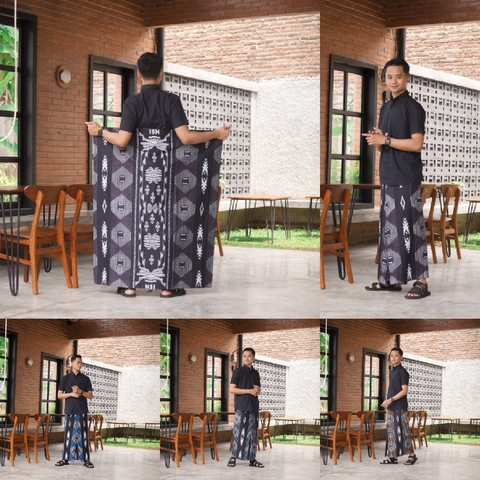 Kois Batik - Sarung dewasa motif garis bagus banget Katun prima