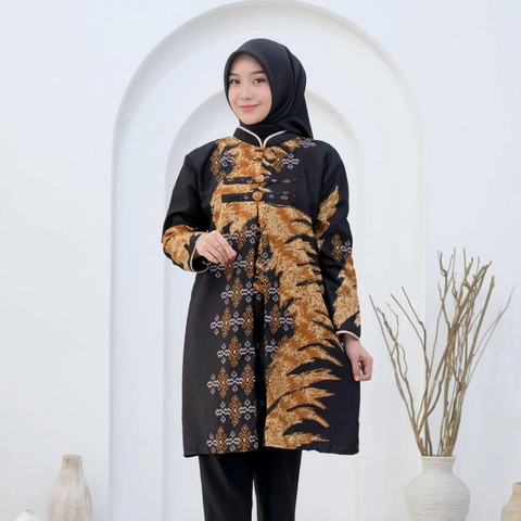 Kois Batik - Atasan Batik Wanita Modern Kekinian Tunik Kondangan motif bianca