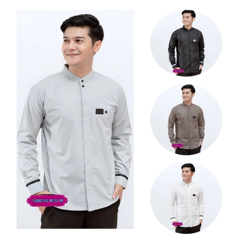 Kois Batik - Baju muslim dewasa lengan panjang bagus simpel keren
