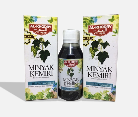 Minyak Kemiri Alqodri Black