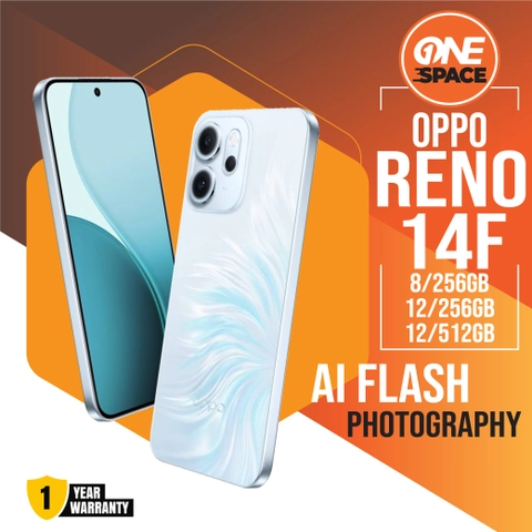 One Space - HP OPPO Reno14 F 5G 8/256GB 12/256GB 12/512GB