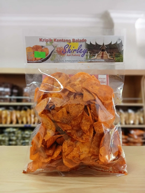 Kripik Balado Shirley - Kripik Kentang Balado Shirley
