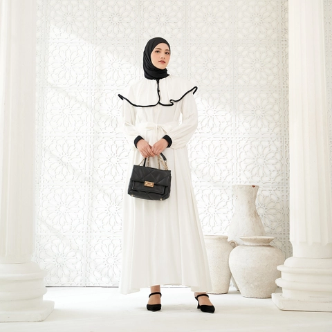 Lusianasae - Arabesque Dress Busui Friendly Pantai bahan katun dolby