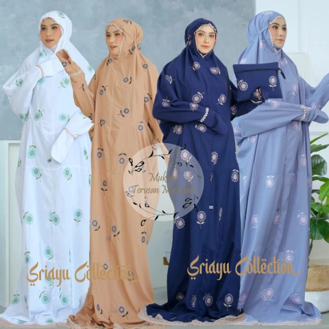 SRIAYU COLLECTION - Mukena Terusan Matahari