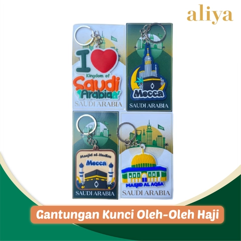 Aliya - Aliya - Gantungan Kunci Oleh-Oleh Haji dan Umroh