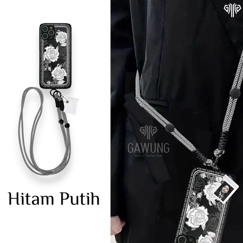 GAWUNG - Beli 1 Gratis 1 Gawung Tali Gantungan Kalung HP Lanyard Fi Ze untuk Leher Handphone - HPFIZE