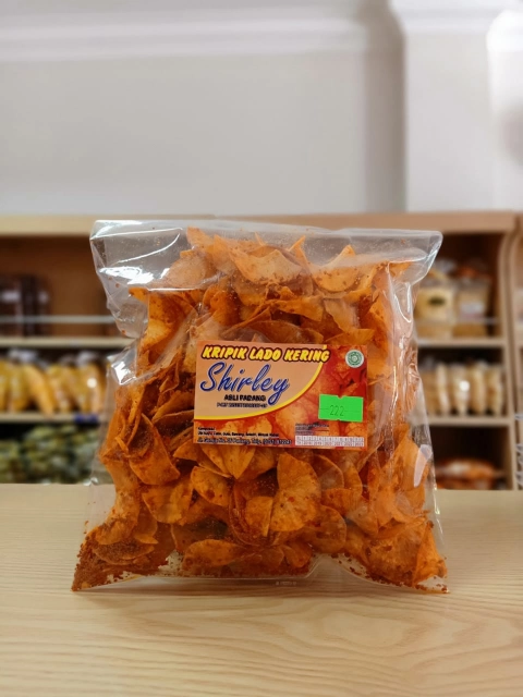 Kripik Balado Shirley - Kripik Lado Kering Shirley