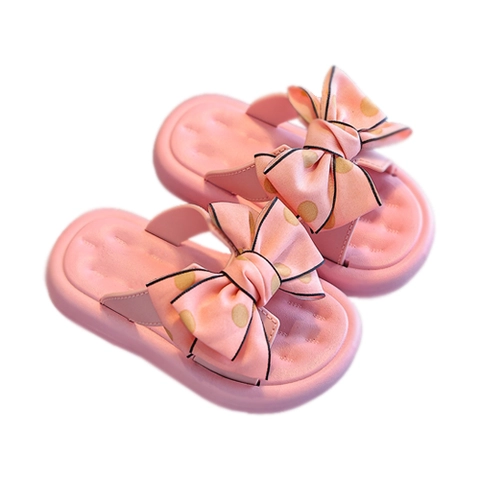 NO LABEL - Sandal Anak Perempuan Motif Pita Polkadot (NL 28)
