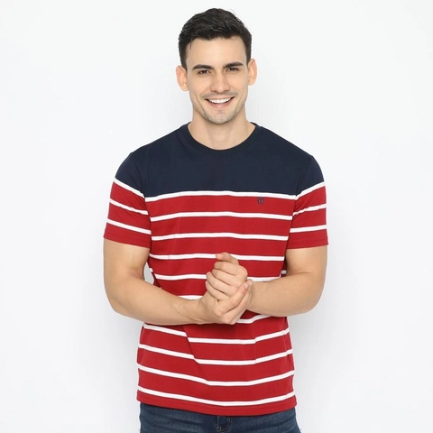 MATSUDA APPAREL - T Shirt Pria Kaos Stripe Hagi