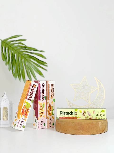 Aliya - Aneka Superfood Minipack - Almond Kismis Pistachio Kacang Arab