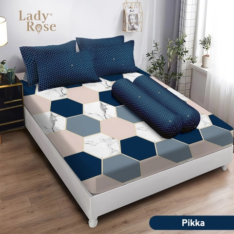 Dylan 19 [TA] - Dylan 19 - Sprei lady rose queen 160x200 tinggi 30cm