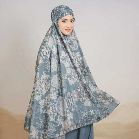 Alif Modern Wear - (BEST SELLER) TURKISH COLLECTION MUKENA MINI MOTIF PARASUT PREMIUM KOREA TRAVEL