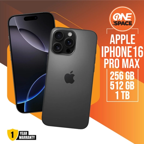 One Space - HP Apple iPhone 16 Pro Max 256 512 GB 1TB Garansi Resmi iBox Indonesia