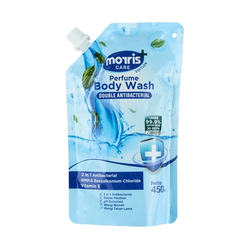 Morris - Morris Body Wash Double Anti Bacterial 450ml