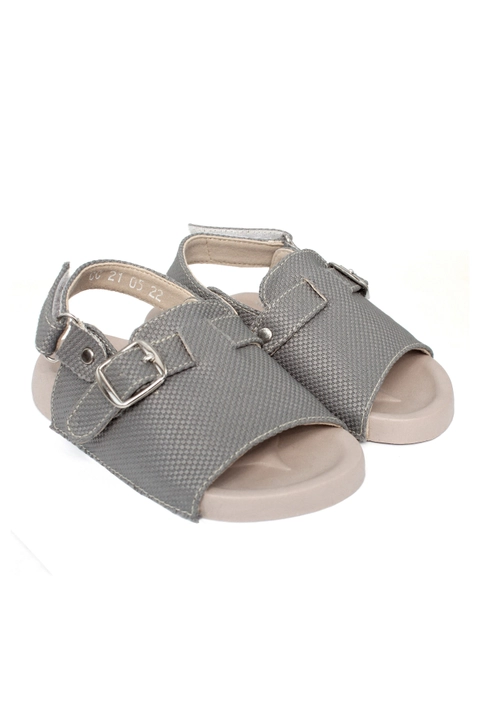Hello Lebianca - [NEW ARRIVAL] Le Bianca CC 21-05 Sepatu Sandal Anak Bayi dengan Bahan Kulit Sintetis Abu dan Moka