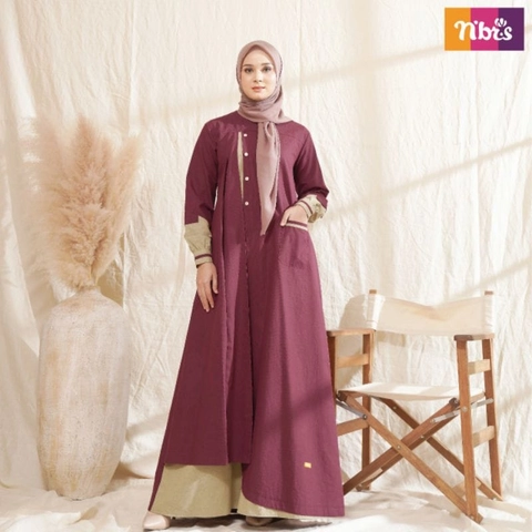 EVM Stockist - Nibras - GAMIS NIBRAS NB B69 MAROON