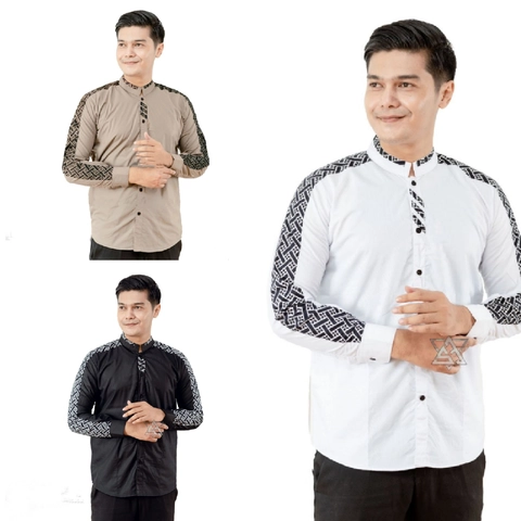 Juragan Kurta - Baju kokp pria dewasa terbaru bagus simpel motif candramawa