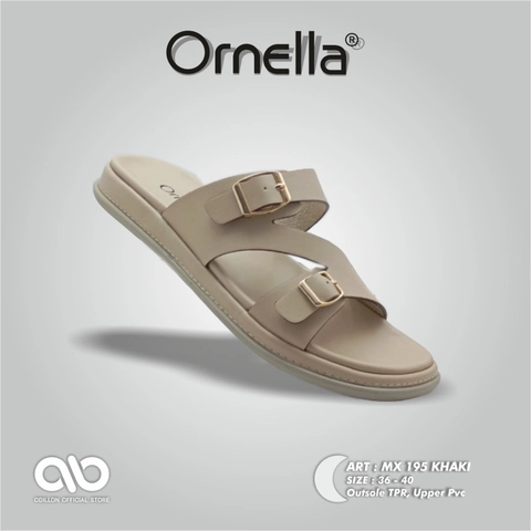 Odillon - Ornella - MX 195 / Sandal Slip On Wanita Casual